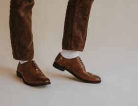 Męskie buty z obcasem