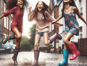 Najlepsze kalosze dla dziewczynek