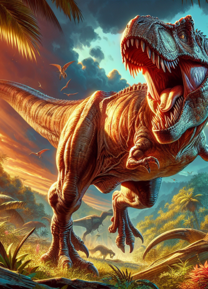 Jak narysować dinozaura t-rexa?