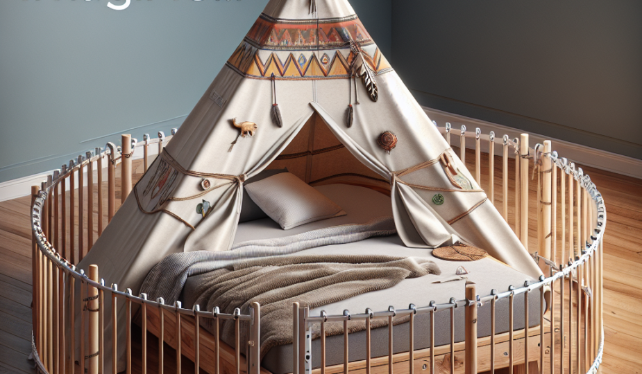 Jak łóżko tipi z barierką łączy styl, kreatywność i bezpieczeństwo?