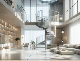 Schody zabiegowe – wygodne rozwiązanie dla ciasnych przestrzeni