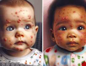Czy trądzik niemowlęcy może być mylony ze skazą białkową?