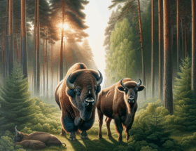 Bizon a żubr – jakie są różnice między tymi potężnymi ssakami?