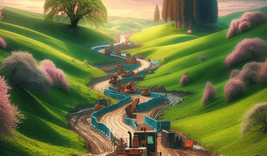 Czy droga tymczasowa chroni teren przed uszkodzeniami?