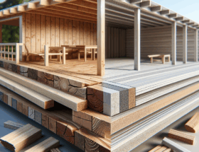 Drewno konstrukcyjne na taras czy kompozyt na legary? Porównanie rozwiązań