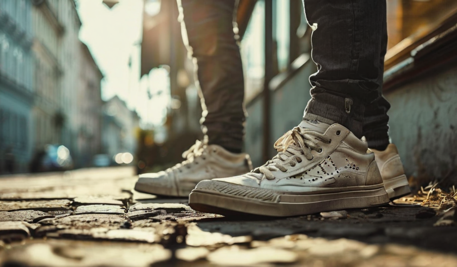 Białe Sneakersy a Trampki - Które wybrać? Porównanie i różnice — ilustracja